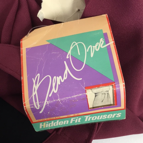 Bend Over by Levis Strauss & Co vintage women’s cool grandma trousers/pants - Picture 2 of 11